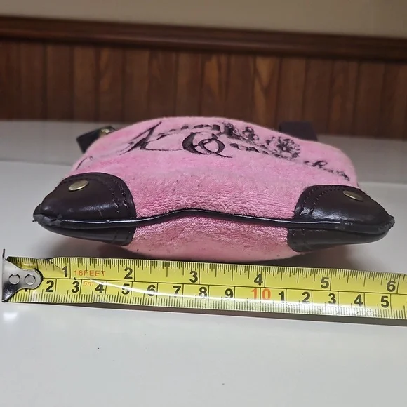Juicy Couture 🥳 HOST PIC🥳 y2k Velour Crown Juicy Small Crossbody Bag - Picture 12 of 17